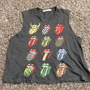 DAYDREAMER ROLLING STONES MUSCLE TEE